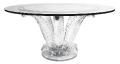 Cactus table round - Single table without top - Lalique